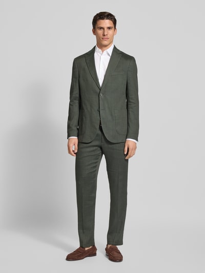 Jake*s Slim fit zakelijk overhemd met extra lange mouwen Wit - 1