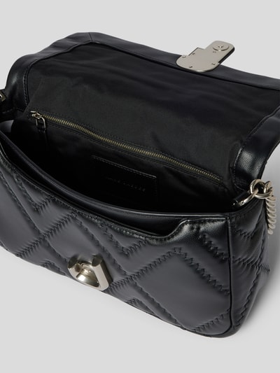 Marc Jacobs Umhängetasche aus echtem Leder Schwarz 6