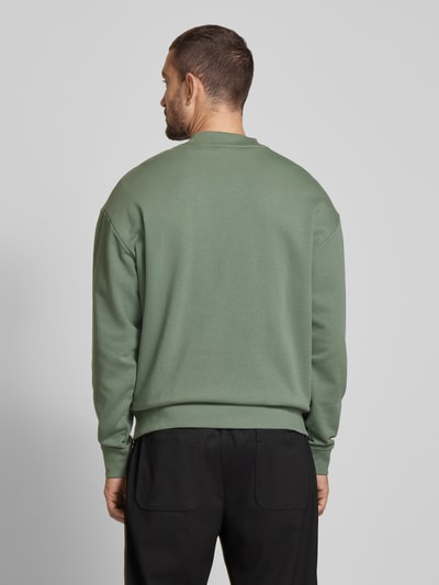 HUGO Sweatshirt mit Label-Detail Modell 'Dapocrew' Mint 5