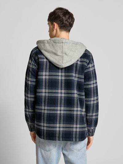 Superdry Regular Fit Hemdjacke mit Brusttaschen Marine 5