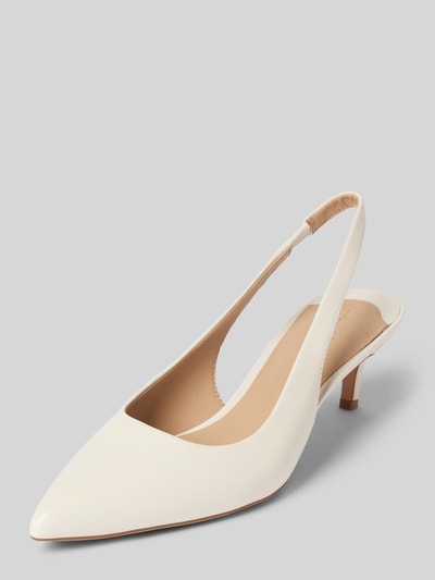 Lauren Ralph Lauren Pumps mit Pfennigabsatz Modell 'LOLAH II' Weiss 1