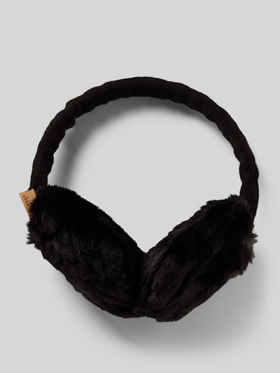 Barts Nauszniki z obszyciem ze sztucznego futra model ‘PLUSH’ Czarny 1