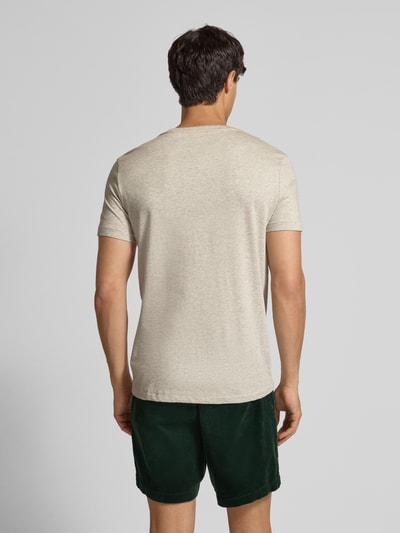 Polo Ralph Lauren Custom Slim Fit T-Shirt mit Label-Stitching Hellgrau 5