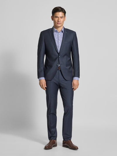 BOSS Slim Fit Hemd aus Baumwoll-Mix Bleu 1