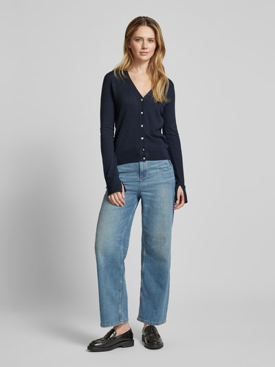 Zadig & Voltaire Cardigan aus Lanawolle Modell 'JEMMA' Marine 1