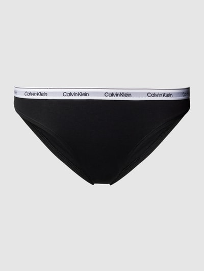Calvin Klein Underwear Figi w jednolitym kolorze Czarny 1