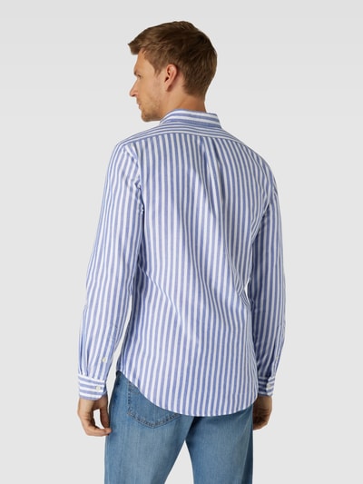 Polo Ralph Lauren Koszula casualowa w paski Granatowy 5