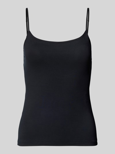 Hanro Trägertop mit Rundhalsausschnitt Black 1
