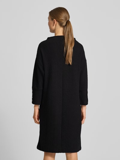 Betty Barclay Knielange gebreide jurk met ronde hals Zwart - 5