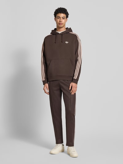 adidas Originals Sweatpants met elastische band Donkerbruin - 1