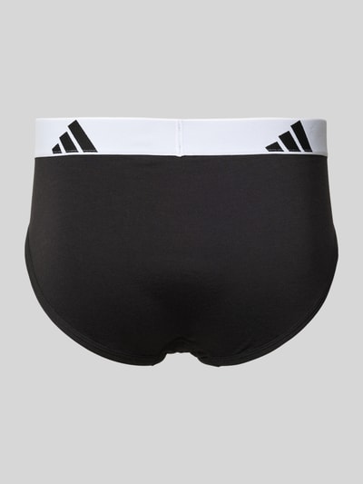 adidas Sportswear Slip met elastische band met logo in een set van 3 stuks, model 'Active Flex' Zwart - 3