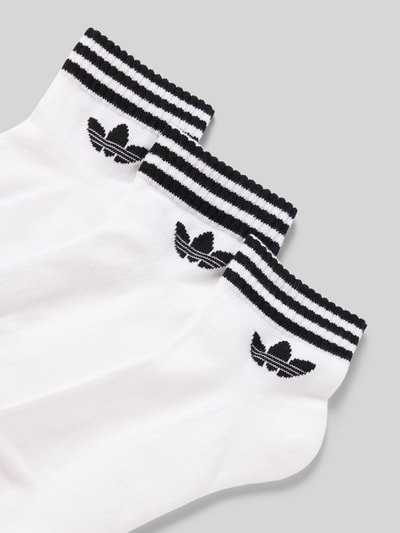 adidas Originals Skarpety z nadrukiem z logo w zestawie 3 szt. Biały 2
