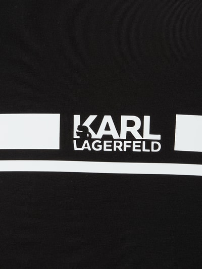 Karl Lagerfeld Poloshirt mit Logo-Print  Black 3