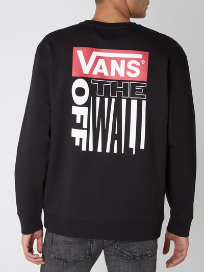 Vans Bluza z nadrukiem z logo Czarny 5