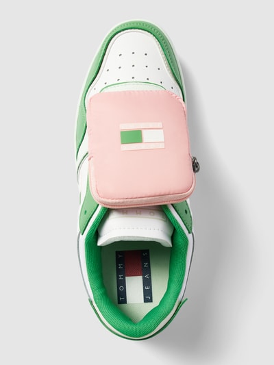 Tommy Jeans Sneaker mit Label-Details Modell 'RETRO BASKT' Grün 4