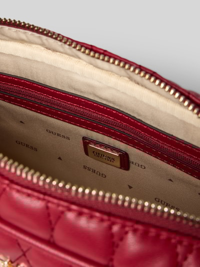 Guess Satchel Bag mit Tragehenkel Modell 'VALLA' Rot 5