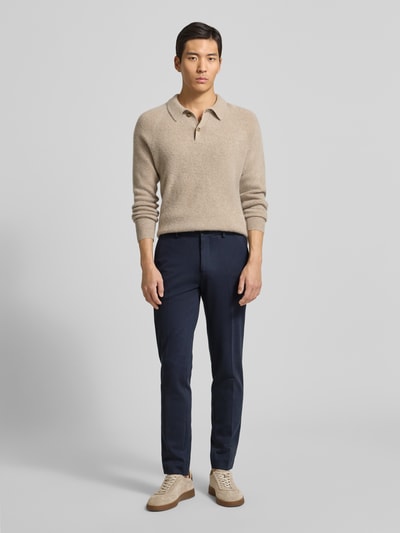 Scotch & Soda Stoffhose mit französischen Eingrifftaschen Marine 1