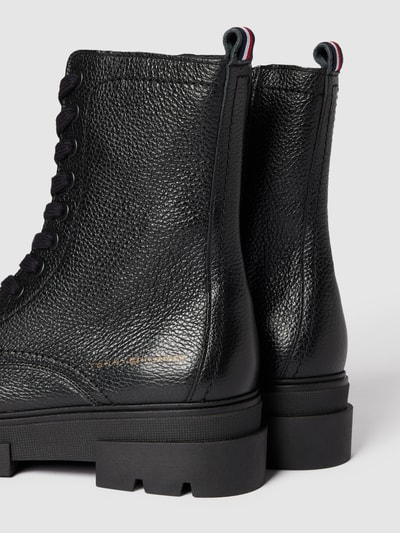 Tommy Jeans Bikerboots mit Label-Details Modell 'MONOCHROMATIC' Black 3