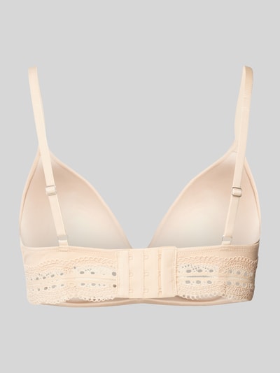 Skiny Triangel-BH mit Häkelspitze Beige 3