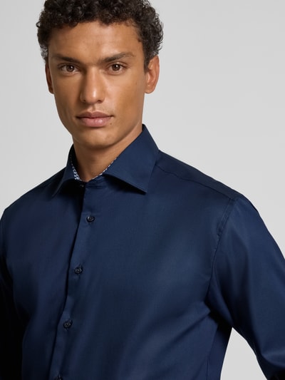 ETERNA Regular Fit Freizeithemd mit Kentkragen Modell 'Kent' Marine 3