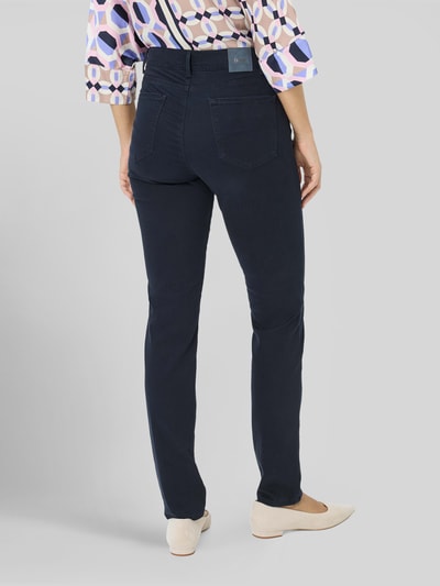 Brax Slim Fit Schmale Hose aus Lyocell-Mix mit Modal-Baumwoll-Anteil Modell 'SHAKIRA' Marine 5
