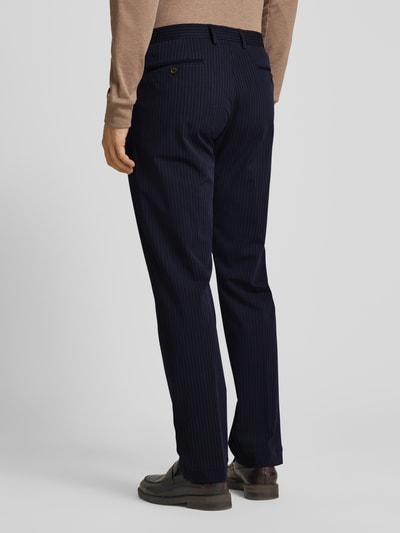 Polo Ralph Lauren Straight fit pantalon met riemlussen Marineblauw - 5