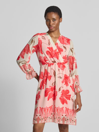 ZABAIONE Knielanges Kleid im Allover-Look Modell 'Ja44milaa' Rosa 4