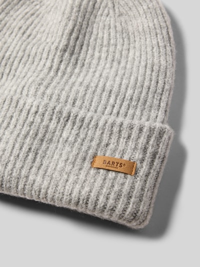 Barts Mütze in Strick-Optik Modell 'Witzia' Silber Melange 2