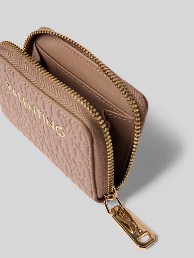 VALENTINO BAGS Portemonnee in leerlook, model 'Falak' Taupe - 3