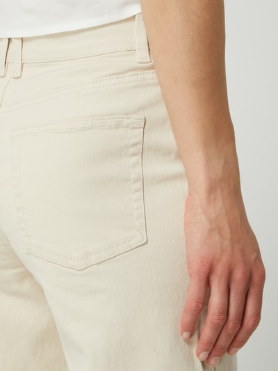 Object Culotte aus Denim Modell 'Marina' Sand 3