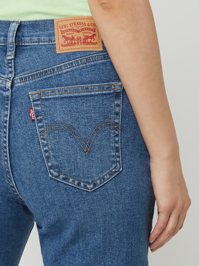 Levi's® Jeansy o kroju mom fit z dodatkiem streczu  Jeansowy niebieski 3