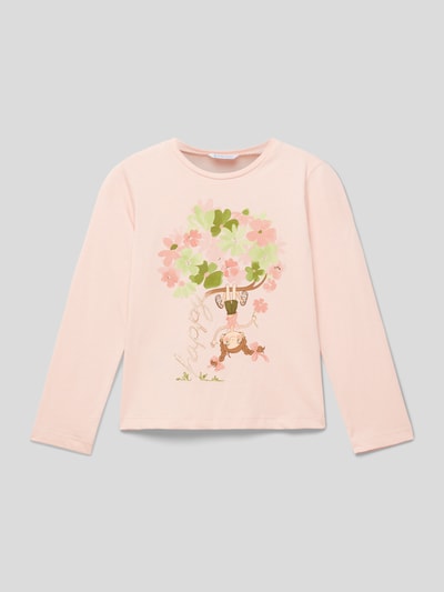 Mayoral Longsleeve mit Rundhalsausschnitt Apricot 1