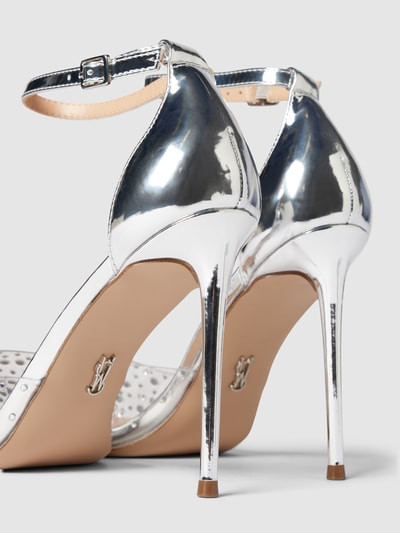 Steve Madden Pumps van transparant materiaal, model 'RAVAGED' Zilver - 2