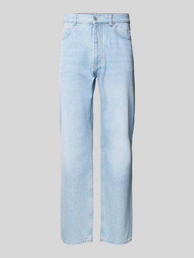 Hugo Blue Regular Fit Jeans im 5-Pocket-Design Modell 'Jonah' Hellblau 2