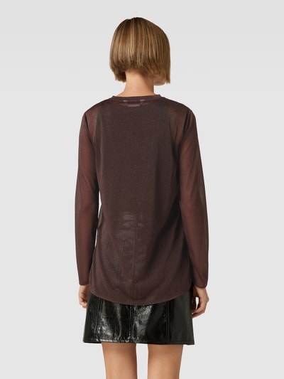 MaxMara Leisure Longsleeve mit Effektgarn Modell 'ETRA' Black 5