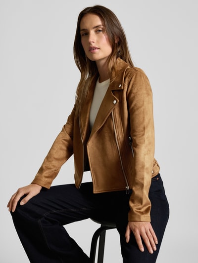 Vero Moda Jack in suèdelook, model 'JOSE' Cognac - 3