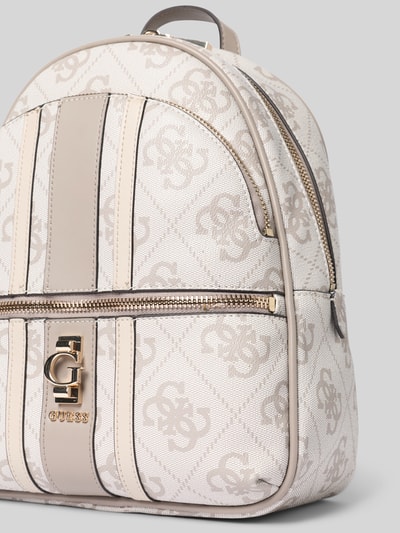 Guess Rucksack im Logo-Design Modell 'ERENIA' Taupe 3
