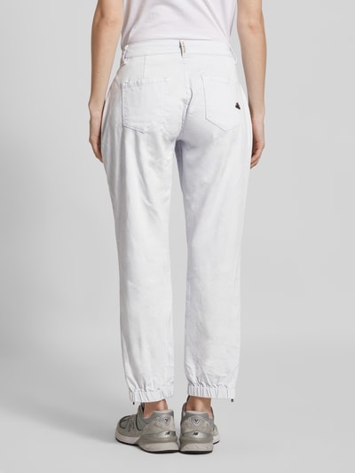 Buena Vista Tapered fit broek met verkort model, model 'Linda' Lichtblauw - 5