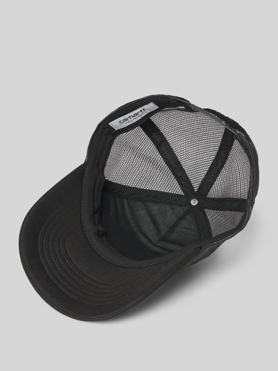 Carhartt Work In Progress Trucker Cap mit Label-Stitching Black 2