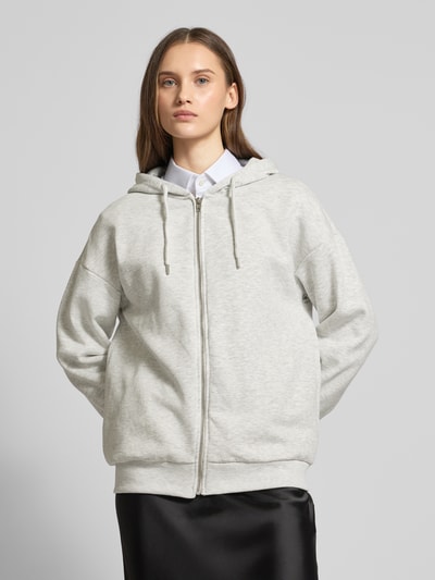 Gina Tricot Oversized sweatjack met capuchon Lichtgrijs - 4