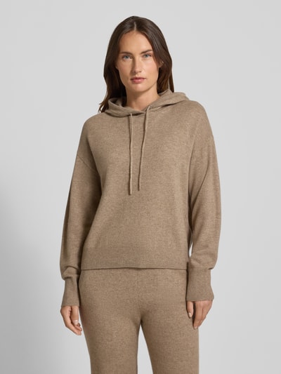 Jake*s Casual Bluza z kapturem z kaszmiru Orzechowy 4