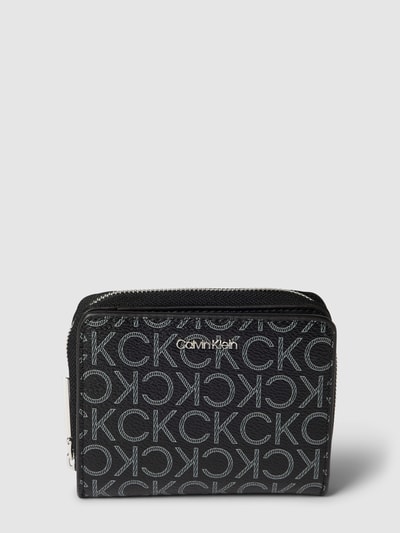 CK Calvin Klein Gürtel mit Allover-Muster Black 1