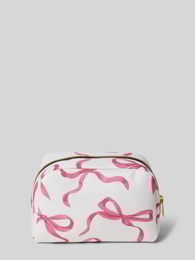 WOUF Kosmetiktasche mit Label-Badge Modell 'Rita' Rosa 2