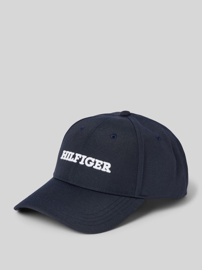 Tommy Hilfiger Cap mit Label-Stitching Dunkelblau 1