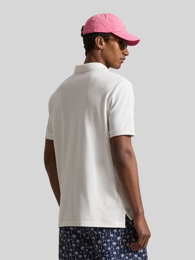 Polo Ralph Lauren Regular Fit Poloshirt aus reiner Baumwolle mit Polo Bear Stitching Weiss 5