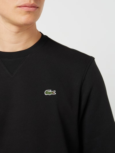 Lacoste Bluza z logo Czarny 3