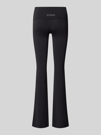 GUESS Activewear High Waist Schlaghose mit Mini Flare Black 3
