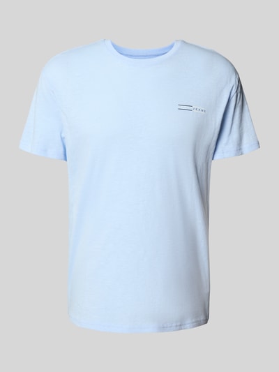 Tommy Jeans Regular Fit T-Shirt aus reiner Baumwolle Hellblau 2