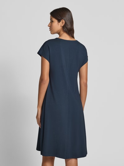 Marc O'Polo Shaped Fit Jerseykleid aus Baumwoll-Mix Marine 5