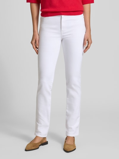 Tommy Hilfiger slim fit jeans met logodetails Wit - 4